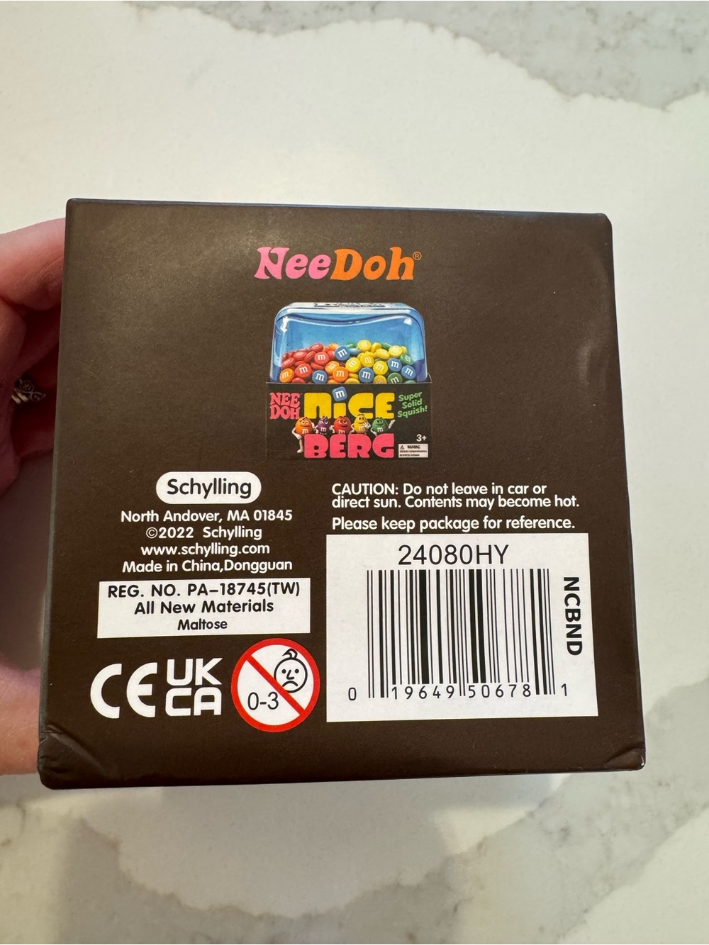 NeeDoh Nice Berg. Giant Cube. Swirl, M&M, Nerds. You choose color. - Picture 6 of 8